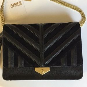 Aimee Kestenberg Suede Leather Black